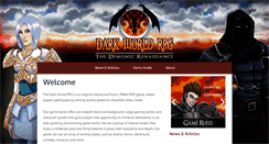 Desktop Screenshot of darkworldrpg.com